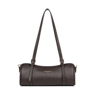 Lancaster Milano Ana Rechthoekige Tas met Rits - Dames - Tassen - Bruin - Maat: ONE Size Leer