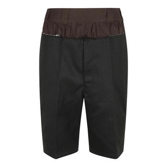 Maison Margiela Shorts - Dames - Korte Broeken - Zwart - XS - Korte Broeken