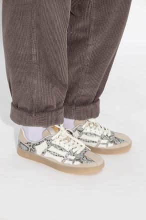 Amiri Snake Pacific Bones Sports Shoes, Womens, Beige