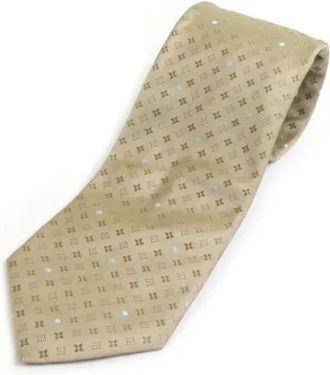 Louis Vuitton Pre-owned Accessories, male, Brown, Size: ONE SIZE Pre-owned Silk home-office