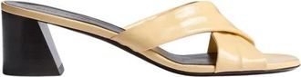Khaite Liria Sandal 55 - Dames - Muiltjes - Beige - 40 EU - Schoenen