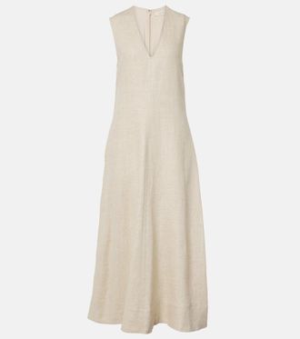 Faithfull The Brand Marteret linen maxi dress