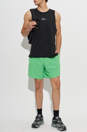 Nike Logo Shorts, Mens, Green