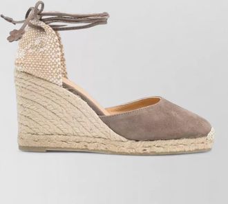 Castaner carina closed toe espadrille wedge sole