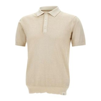 Peuterey Round-neck Knitwear, male, Beige, Size: 2XL Correboi Polo