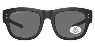 Montana Eyewear FO7 Polarized FO7 Mens Sunglasses Black Size 54