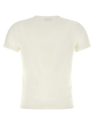 Diesel Logo-Embossed Cotton T-Shirt - Cream