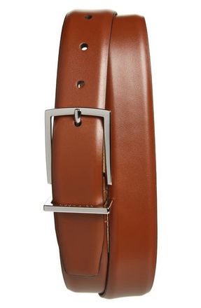 Cole Haan Leather Belt in Tan at Nordstrom, Size 40