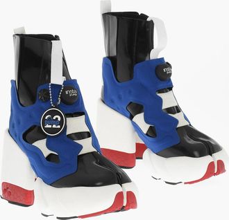 Maison Margiela MM22 X REEBOK Stivaletti Tabi Pull On con Dettaglio Gonfiabile 10cm Maison Margiela