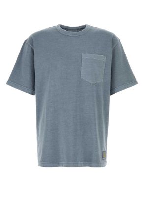 Carhartt Work in Progress Carhartt Wip Powder Blue Cotton S/S Torion Pocket T Shirt