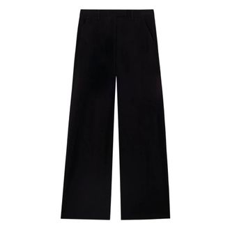 GCDS Gcds, Broeken, Dames, Zwart, 3Xs, Wijde broek