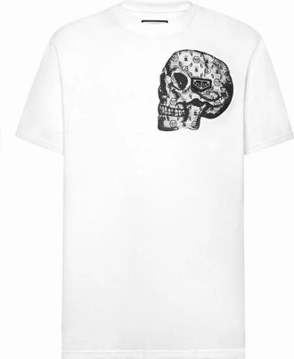 Philipp Plein T-Shirts - Heren - T-shirts - Wit - M - Tops