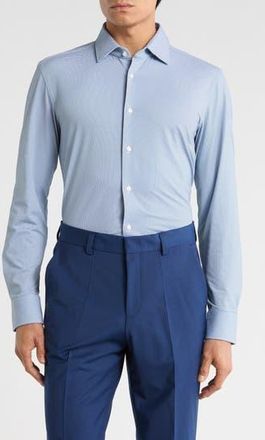 BOSS Hank Kent Dress Shirt in Lt Past/bu at Nordstrom Rack, Size 16.5R