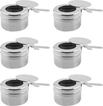 OEM Soporte Para Combustible Para Olla Caliente, Soporte Para Combustible De Acero Inoxidable, Soporte Para Calentar Ollas De Conserva Con Tapa