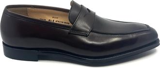 Crockett & Jones Bury Moccasin - Heren - Loafers - Bruin - 43 EU - Leer - Schoenen