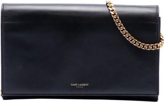 Saint Laurent Pre-owned Saint Laurent Mini Smooth Calfskin Paris Wallet on Chain Ladies 9368ZZQJ24NCSHFA
