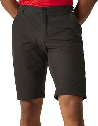 Regatta Mens Highton Long Cargo Hiking Walking Shorts - Black - 42