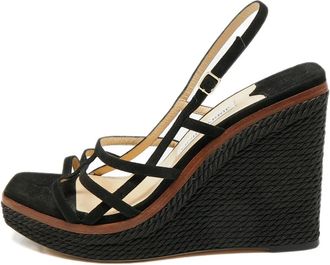 Jimmy Choo London Sandali con zeppa - Nero