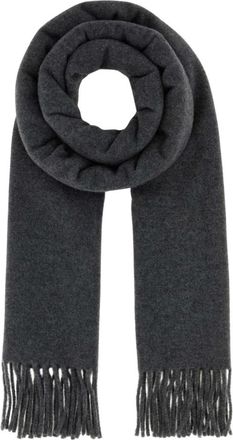 Brunello Cucinelli Cashmere Sjaal - Dames - Wintersjaals - Grijs - ONE Size - Kasjmier - Accessoires
