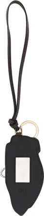 Miu Miu Leather Key Case - Brown