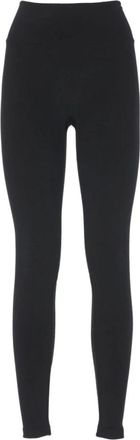 Wolford Zwarte Elastische Taillebroek - Dames - Leggings - Zwart - XS - Wol - Broeken