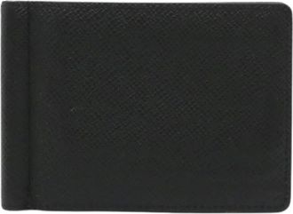 Louis Vuitton Pre-owned Taiga Portafoglio con Fermasoldi - - Pre-owned - Uomo - Nero - ONE SIZE