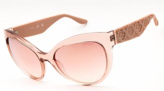 Guess Bordeaux Mirror Butterfly Ladies Sunglasses GU00130 57U 61