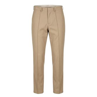 Trussardi Chino broeken - Heren - Broeken - Beige - Maat: M Katoen