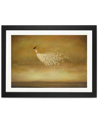 iCanvas Icanvas Icanvas Freeform By Duy Huynh Black Framed Fine Art Paper Print