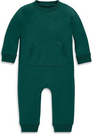 primary Baby Sweatshirt Romper in Ivy at Nordstrom, Size 12-18M