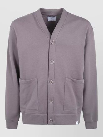 WOC seattle v neck cardigan front pockets