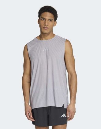 adidas adidas Performance Adi365 climacool+ canotta tecnica grigia-Grigio