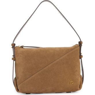 Rag & Bone Fulton Suede Shoulder Bag in Golden Brown at Nordstrom Rack
