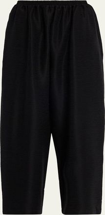 Eskandar Silk Japanese Trousers