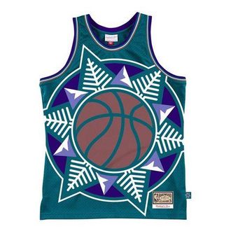 Mitchell & Ness Blown Out NBA Tank Utah Jazz MSTKBW19146-UJATEAL