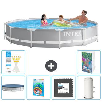 Intex Piscina Prism Frame Redonda - 366x76 Cm - 7-piezas S143