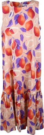 Paul Smith Long Cotton Dress - Pink/Red