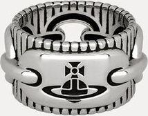 Vivienne Westwood Ciaran Ring Platinum Silver Unisex