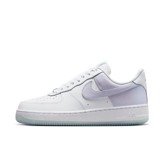Nike Womens Air Force 1 0 Shoes in White | IR0194-100