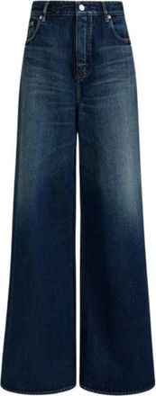 Alaia Dames, Jeans, Blauw, Maat: 7XL Denim