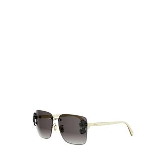 Dior Clover S2U Sunglasses - female - Dior - Sunglasses - Yellow - 62 MM - Accessories