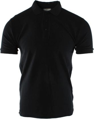 Woolrich Cotton Piqu&eacute; Polo Shirt - Heren - Polos - Zwart - S - Katoen - Tops