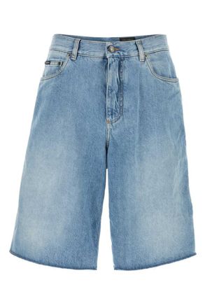 Dolce & Gabbana Blue Solid Shorts