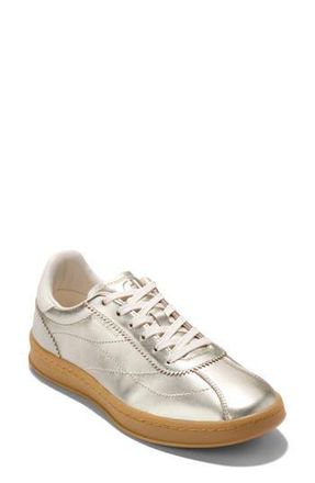 Cole Haan Grand Crosscourt Brynn Sneaker in Soft Gold Metallic/silver at Nordstrom Rack, Size 5.5