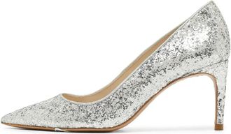 Sophia Webster Pumps con glitter 70mm - Argento