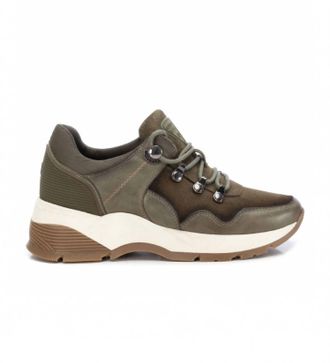 Xti Womens Casual Sneakers In Khaki