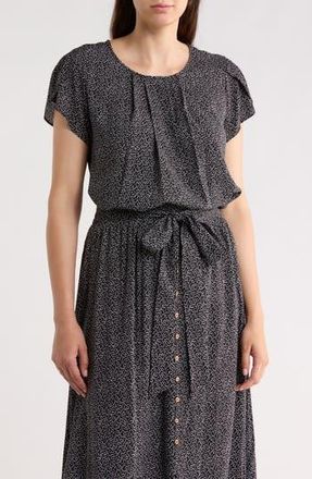Renee C Dot Print Top in Black at Nordstrom Rack, Size X-Small
