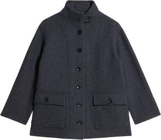 Fortela Fanta Heavy Wool Jacket in Grey at Nordstrom, Size 42 Eu