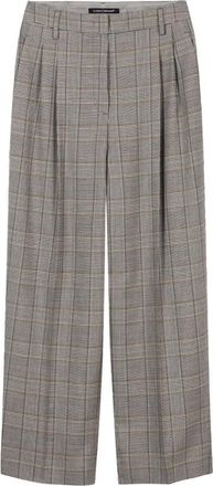 Luisa Cerano Pantaloni ampi cropped - - Trousers - Donna - Beige - XL