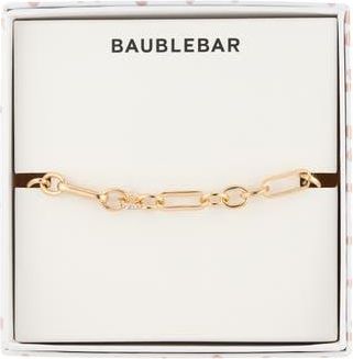 BaubleBar Chain of Command Bracelet in Gold at Nordstrom Rack